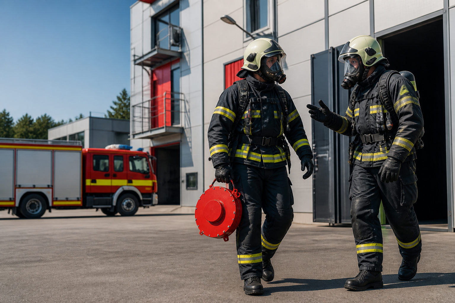 Feuerwehren und Einsatzkräfte